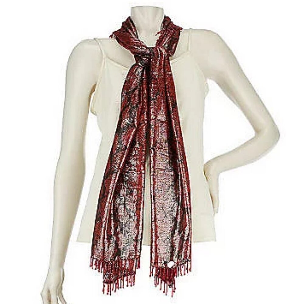 Kirks Folly Walk On The Wild Side Python Beaded S… - image 1